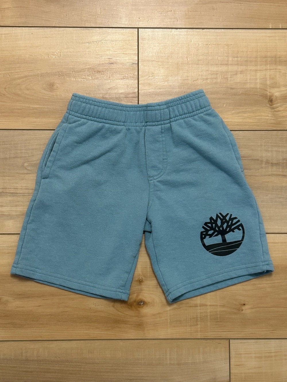 TIMBERLAND Boys’ Green Athletic Pull-On Sweatshorts